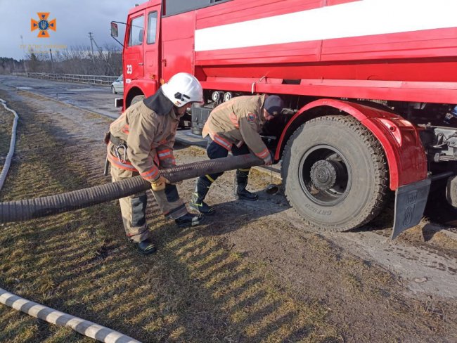 На Волині рятувальники відкачали майже 400 кубометрів води з підтоплених будинків