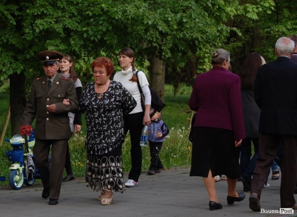 Вогнем і піротехнікою Луцьк відсалютував Перемозі