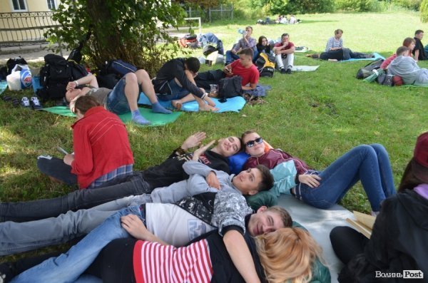 Молоді люди з Львова й Тернополя на фестиваль приїхали вперше