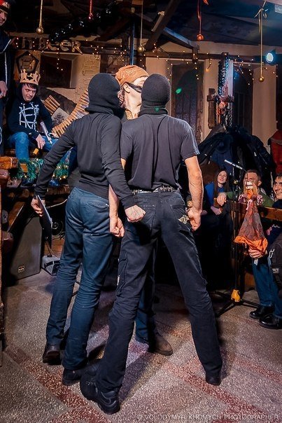 Вертеп у луцькому клубі. ФОТО