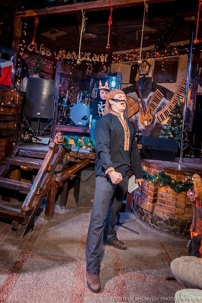 Вертеп у луцькому клубі. ФОТО