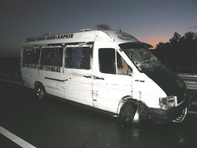 Автобус із Волині перекинувся на Житомирщині, постраждали 7 людей. ФОТО