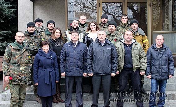 Волинські оперативники повернулися із зони АТО. ФОТО