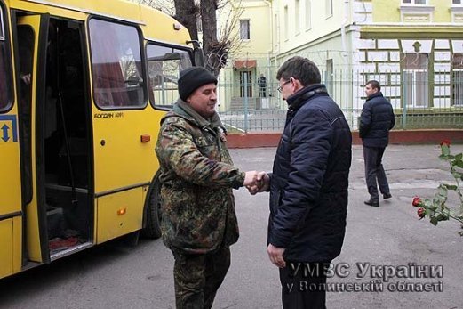 Волинські оперативники повернулися із зони АТО. ФОТО