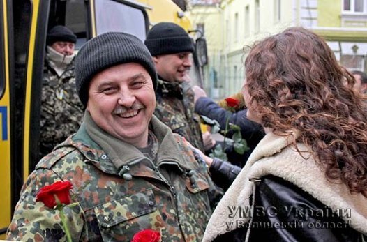 Волинські оперативники повернулися із зони АТО. ФОТО