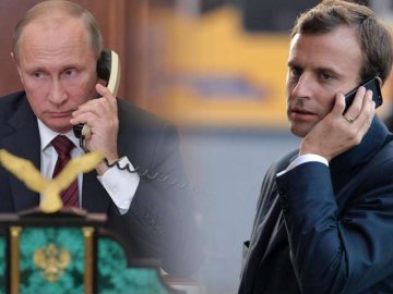 Деколи на прохання Києва: Макрон пояснив, чому дзвонив до Путіна  