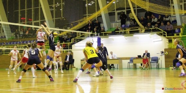 Луцькі волейболістки зазнали поразки. ФОТО