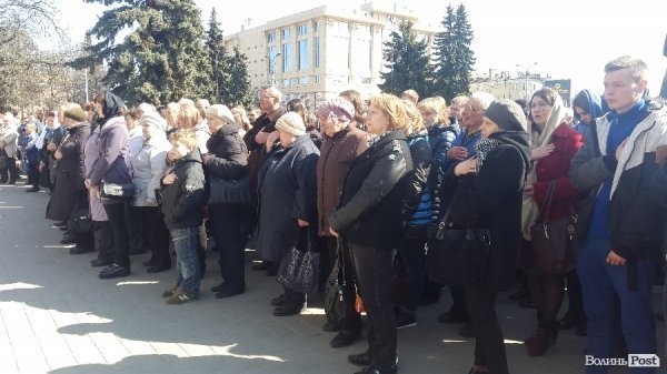 Лучани попрощались із загиблим Героєм Олегом Горкавчуком. ФОТО