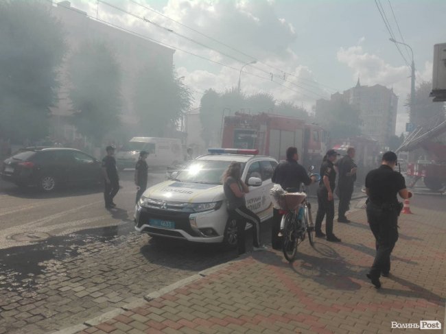 У Луцьку – пожежа. ФОТО. ОНОВЛЕНО