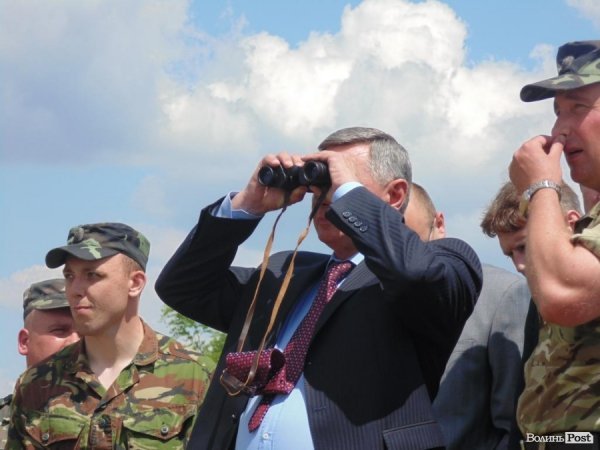 Перед початком полігон проінспектував Миола Романюк