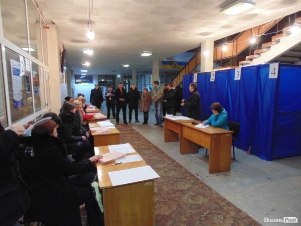 Вибори у Луцьку. ФОТО