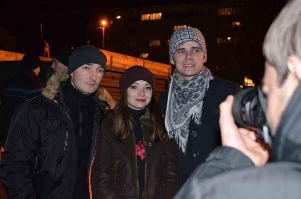 Вечірній Євромайдан у Луцьку. ФОТО. ВІДЕО