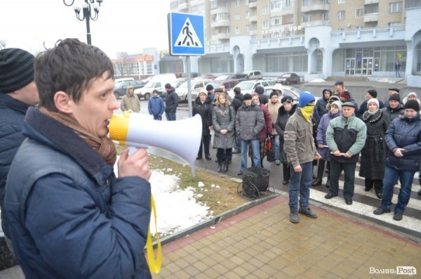 Як Луцьк «тестував» загальний страйк. ФОТО