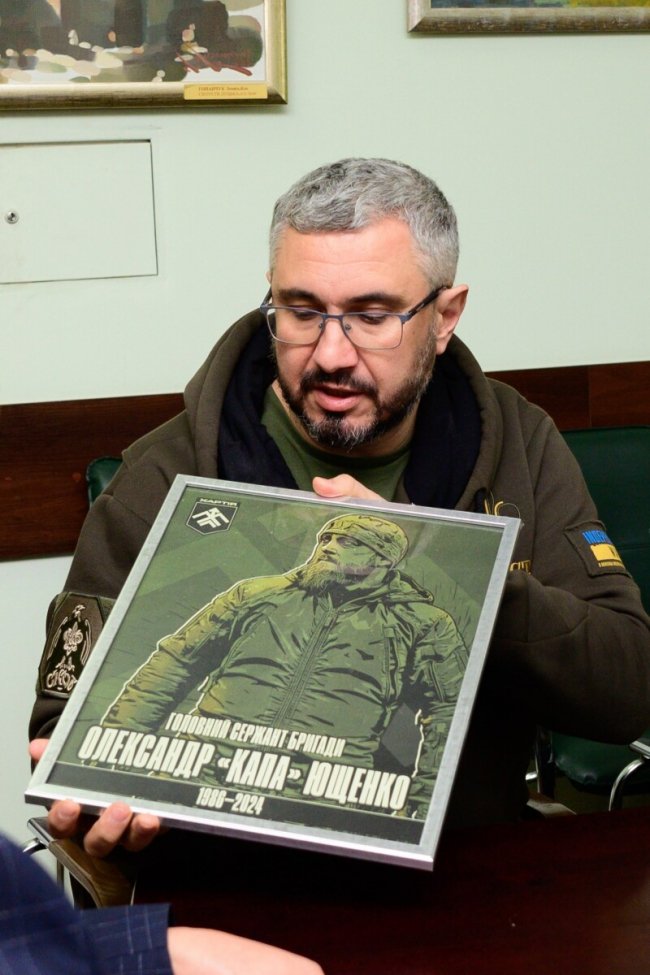 Вахтанг Кіпіані та Сергій Жадан відвідали Луцьку міську раду