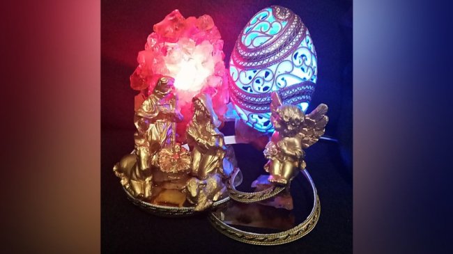 Волинський митець створив різдвяну шопку з яєчної шкаралупи. ФОТО 