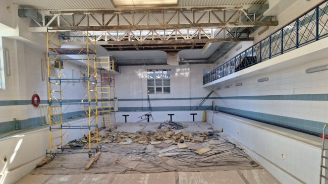 Показали, як у військовому ліцеї в Луцьку ліквідовують наслідки російського обстрілу