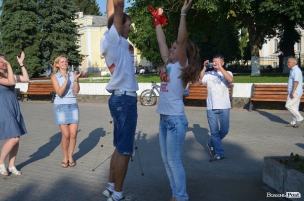 Як лучани святкували перемогу в туристичному конкурсі. ФОТО