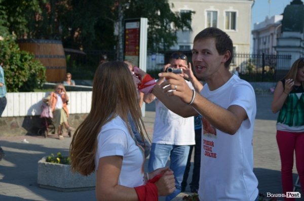 Як лучани святкували перемогу в туристичному конкурсі. ФОТО