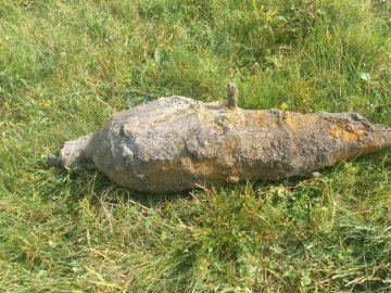 Волинянин під час будівельних робіт знайшов авіабомбу