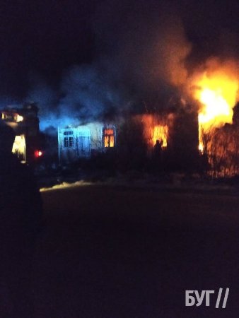 На Волині під час пожежі постраждав чоловік. ФОТО