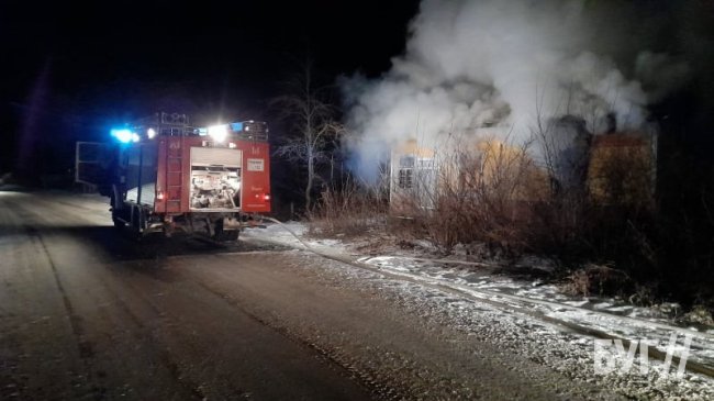 На Волині під час пожежі постраждав чоловік. ФОТО