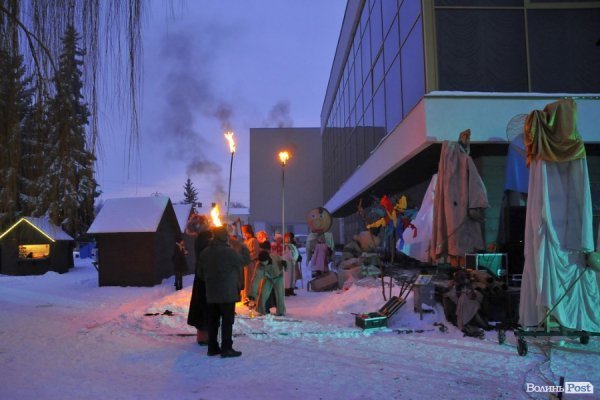 «Різдво у Луцьку»: вражаюче театральне дійство від гостей зі Львова