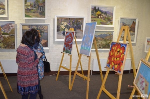 У Луцьку показали роботи художника Валенти. ФОТО
