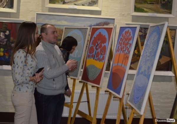 У Луцьку показали роботи художника Валенти. ФОТО