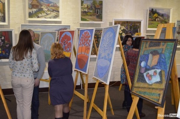 У Луцьку показали роботи художника Валенти. ФОТО