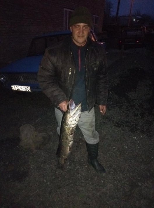 Лучанин на Стиру зловив 7-кілограмову щуку. ФОТО