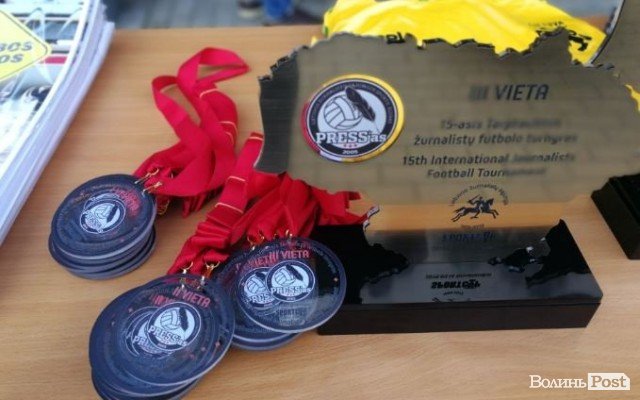 Волинські журналісти зайняли третє місце на міжнародному турнірі з міні-футболу. ФОТО