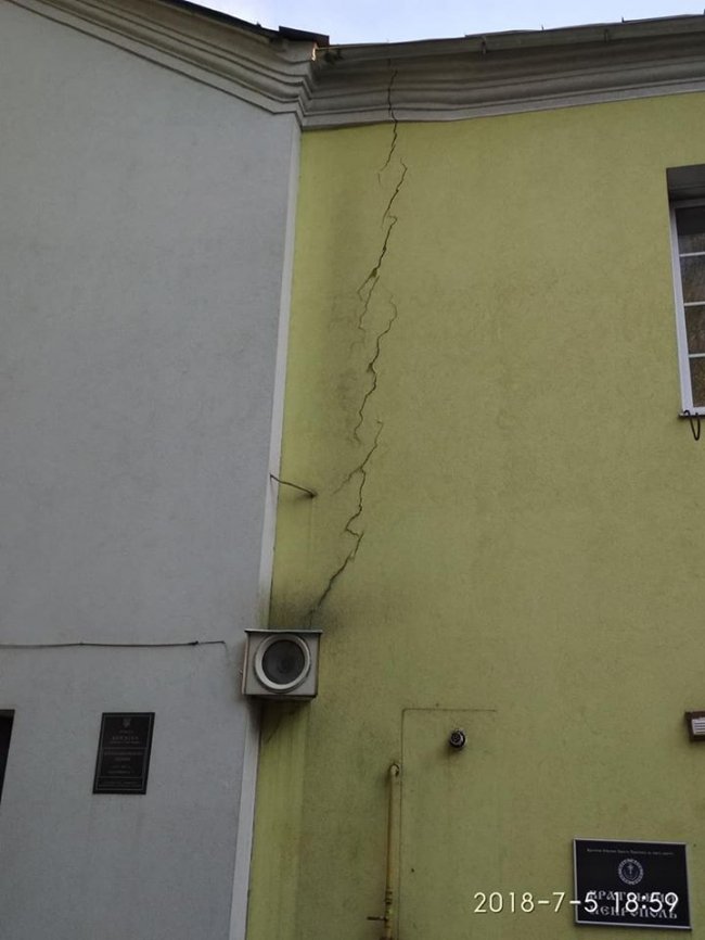 У Луцьку руйнується церква. ФОТО