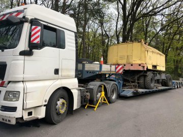 На Волині вперше заблокували вантажівку за перевищення ваги на дорозі