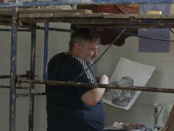 Волинські художники розписують столітню церкву на Тернопільщині. ВІДЕО