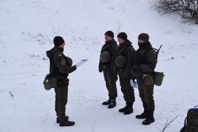 Луцькі нацгвардійці пройшли бойову підготовку. ФОТО
