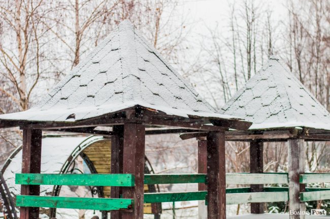 Засніжений Луцьк. ФОТОРЕПОРТАЖ