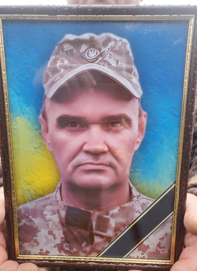 Поховали воїна з Волині Олександра Брисюка, який поліг на Харківщині