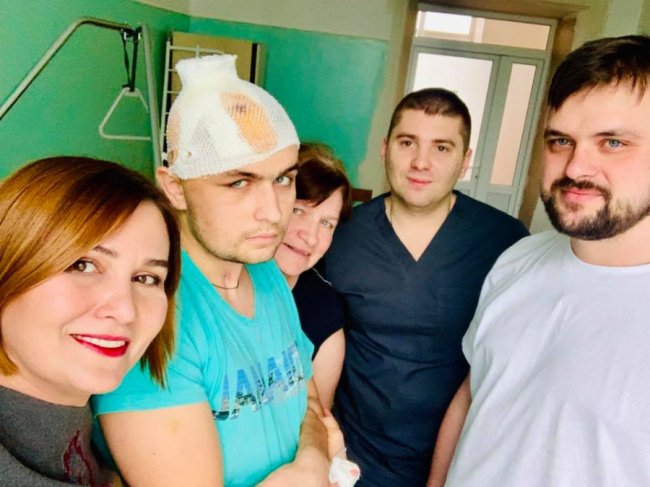 У якому стані перебуває волинський атовець після вживлення титанової пластини у голову. ФОТО