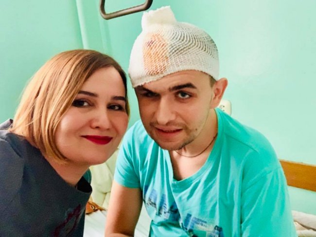 У якому стані перебуває волинський атовець після вживлення титанової пластини у голову. ФОТО