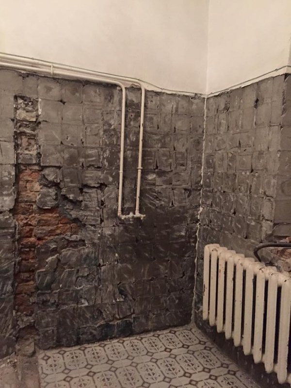 У військовому гарнізонному госпіталі нарешті розпочався ремонт. ФОТО