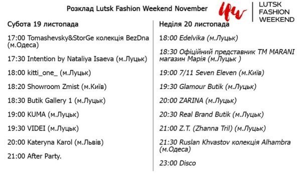 Куди піти у вихідні: 18-20 листопада