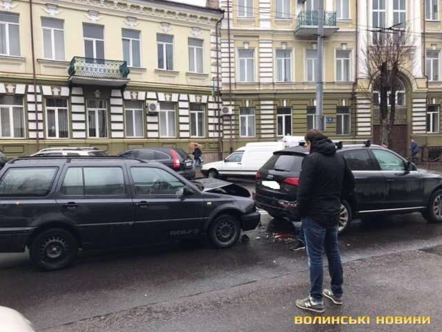 У Луцьку – аварія. ФОТО