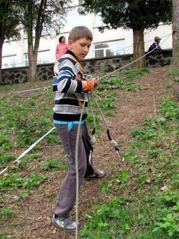 Волинські школярі на вихідних займалися туризмом. ФОТО