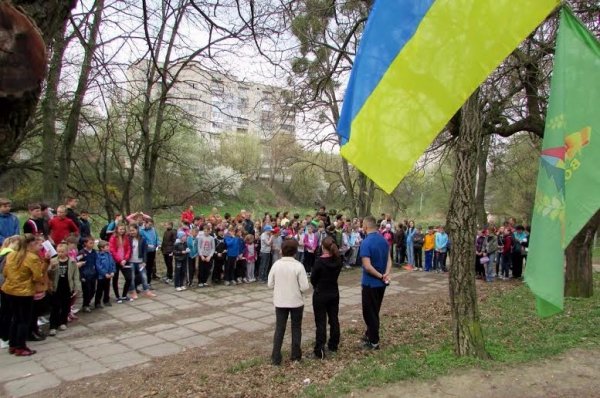 Волинські школярі на вихідних займалися туризмом. ФОТО