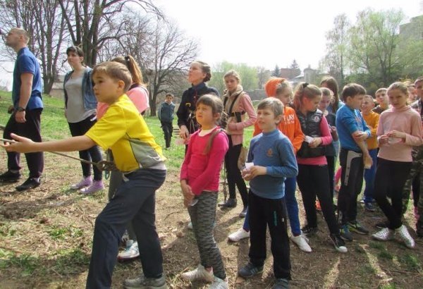 Волинські школярі на вихідних займалися туризмом. ФОТО