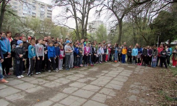 Волинські школярі на вихідних займалися туризмом. ФОТО