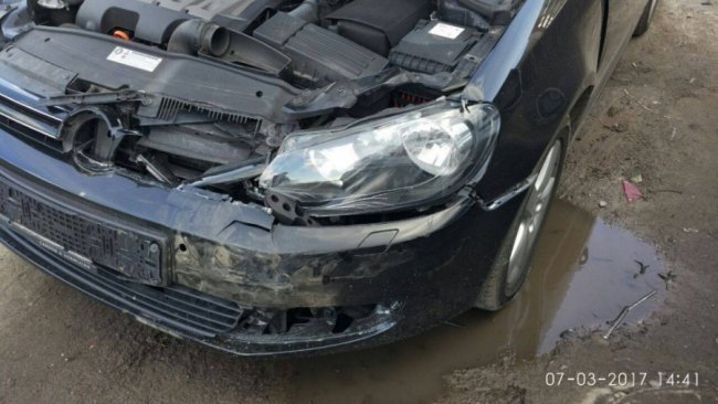 Через дитину на дорозі у Луцьку зіткнулися іномарки