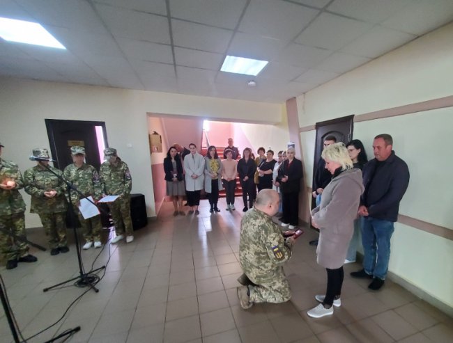 Батькам загиблого Героя з Волині Віталія Козея вручили його посмертну нагороду