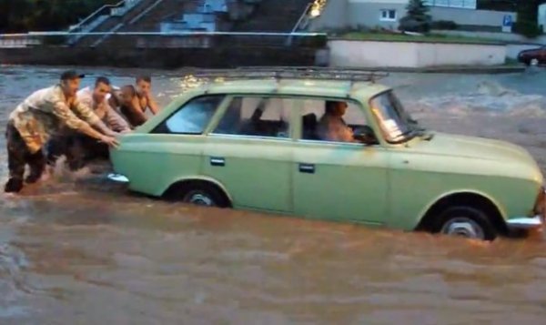 Потоп у Вінниці. ФОТО. ВІДЕО