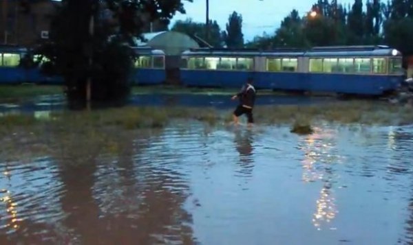 Потоп у Вінниці. ФОТО. ВІДЕО